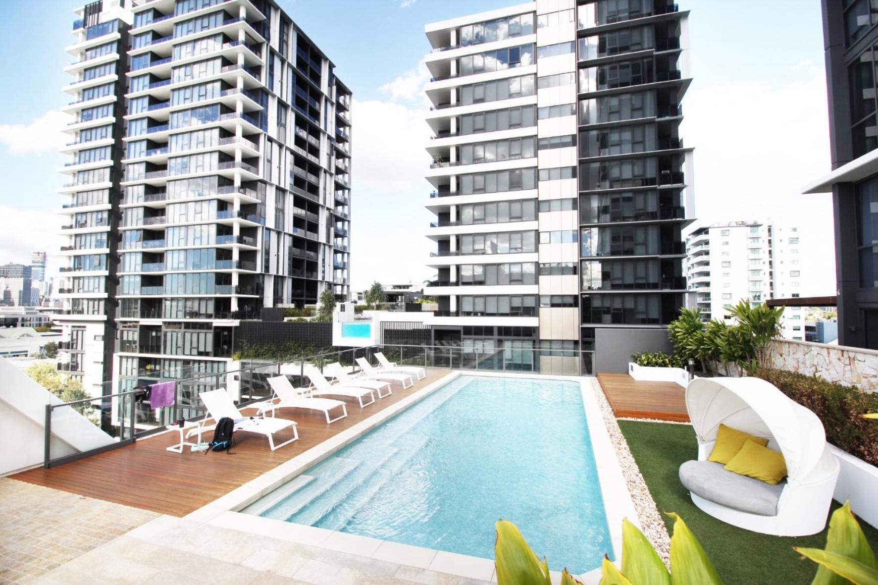 Hearty Milton Apartments Brisbane Eksteriør bilde