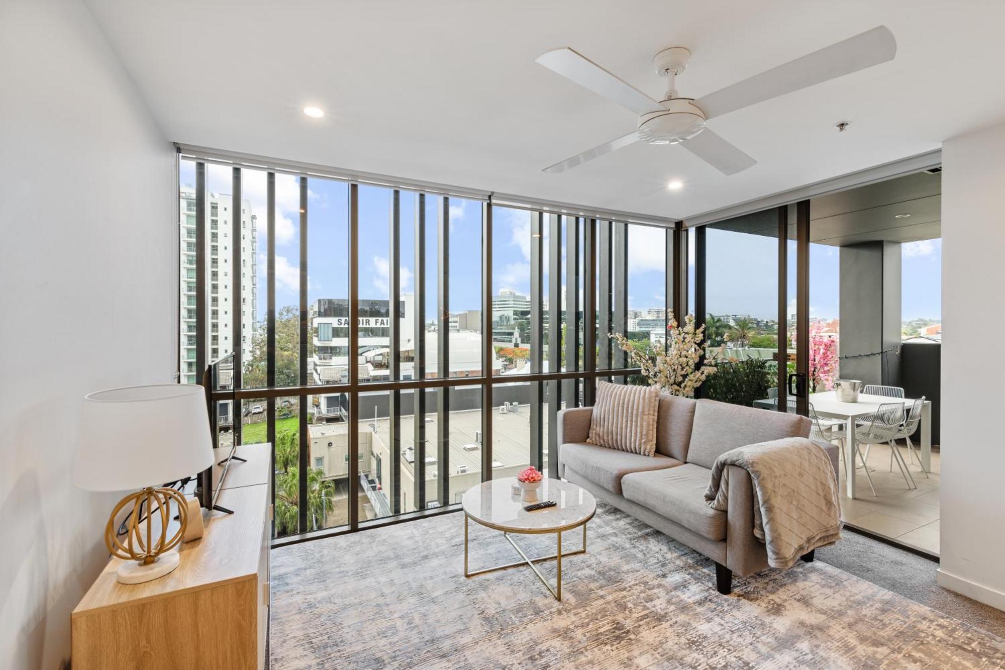 Hearty Milton Apartments Brisbane Eksteriør bilde