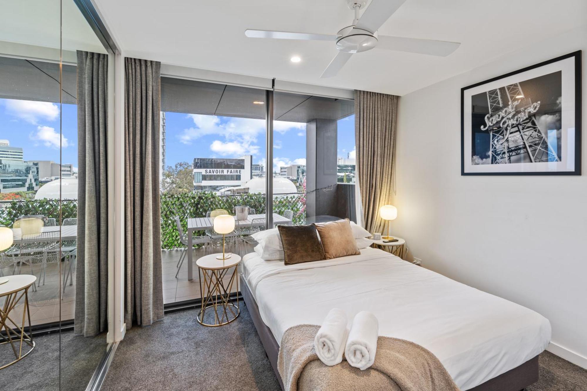 Hearty Milton Apartments Brisbane Eksteriør bilde